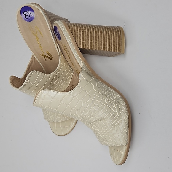 Seven7 Isabella Alligator Embossed Mule Size 8.5 - Picture 10 of 10